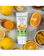 MamaEarth Vitamin C Face Wash With Vitamin C & Turmeric, 100ml For Skin Illumination
